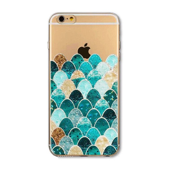 THE EDGY SHOP Accessories - the mermaid scales hard phone case