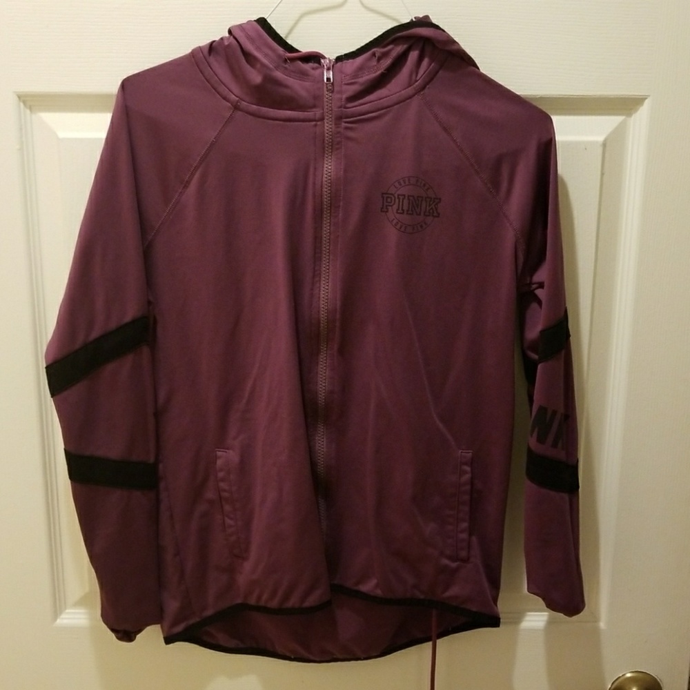 PINK Zip-Up Jogger Hoodie. Excellent condition!