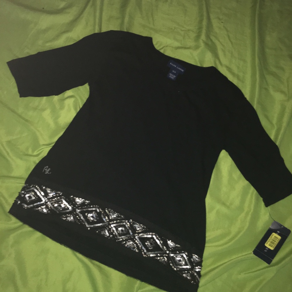 Girls size S/7 Ralph Lauren tunic top NWT