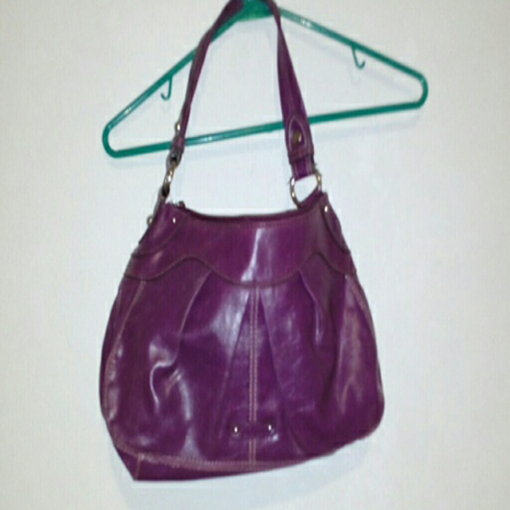 Purple purse