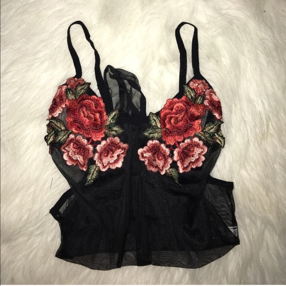 Rose body suit