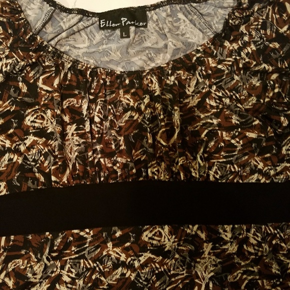 Ellen Parker midi dress 3/4 length sleeves💎 - Picture 3 of 6