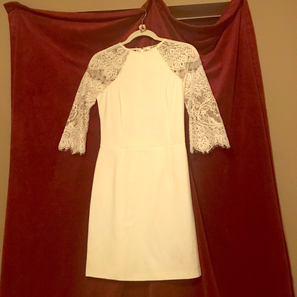 White    BB Dakota size small cocktail dress
