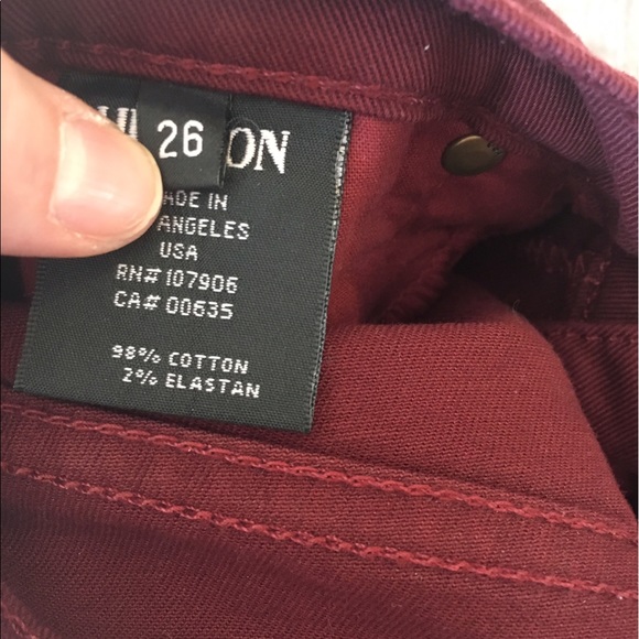 Hudson Tuxedo Stripe Jeans - Picture 4 of 5