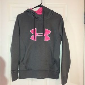 Underarmour fitted workout hoodie