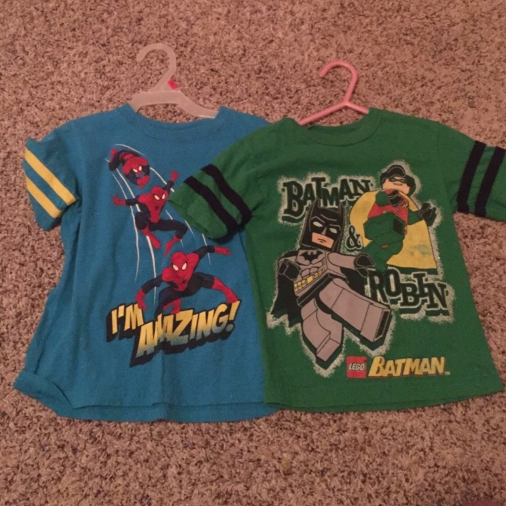 Three boys shirts