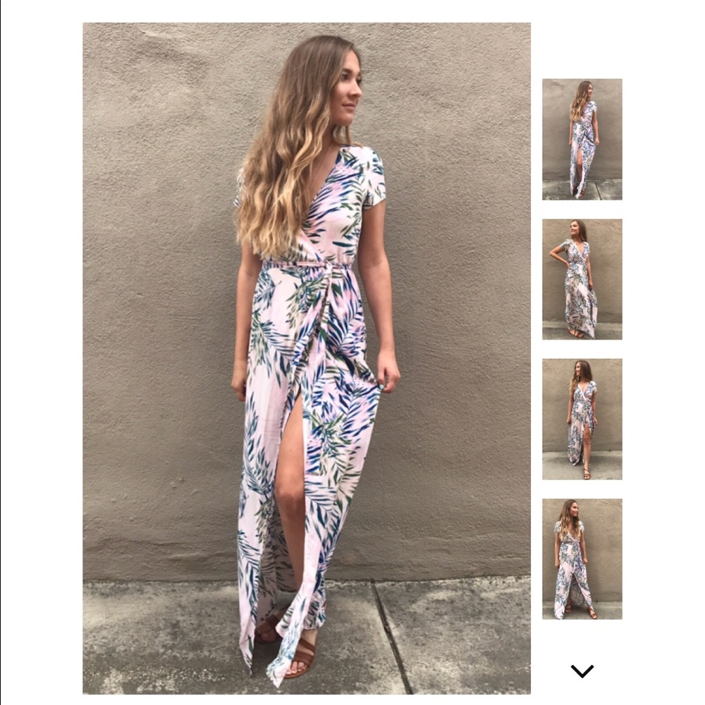 LAST 2️⃣ Maui Moonlight Wrap Maxi - Picture 3 of 7
