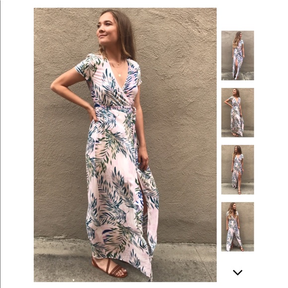 LAST 2️⃣ Maui Moonlight Wrap Maxi - Picture 2 of 7