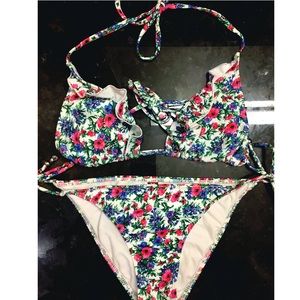 GUESS Women's Floral Bikini Set XS