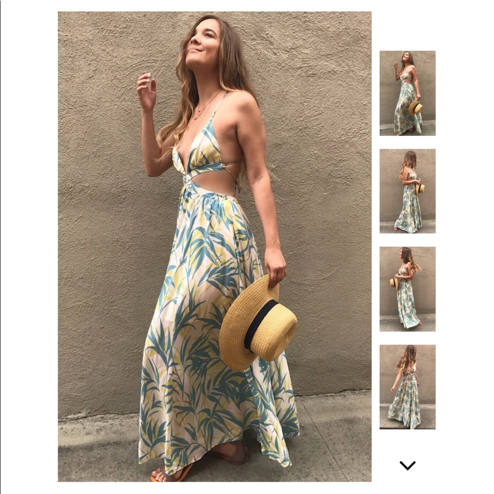 LAST 1️⃣ Cut Out Maxi Dress - Picture 3 of 6