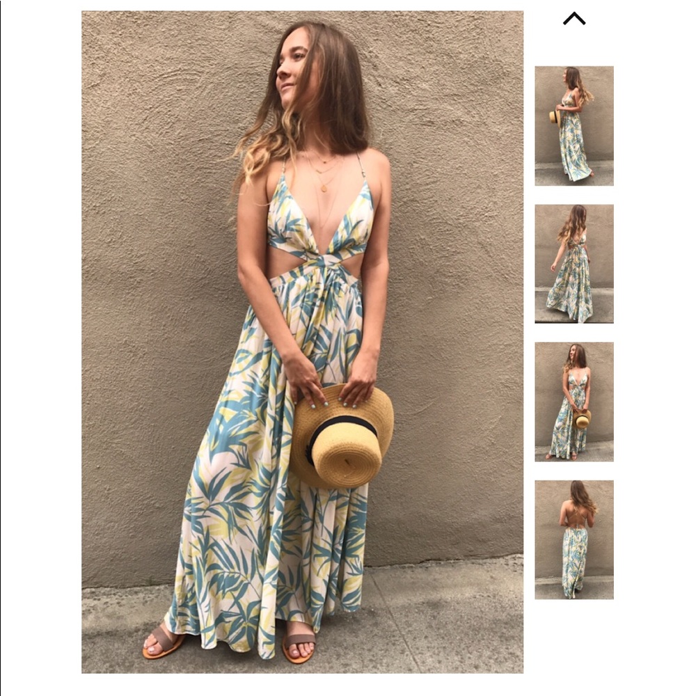 LAST 1️⃣ Cut Out Maxi Dress - Picture 2 of 6