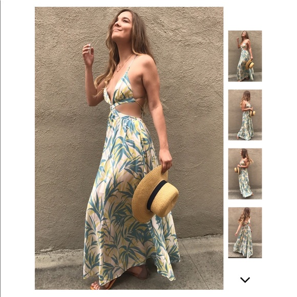 LAST 1️⃣ Cut Out Maxi Dress - Picture 3 of 6