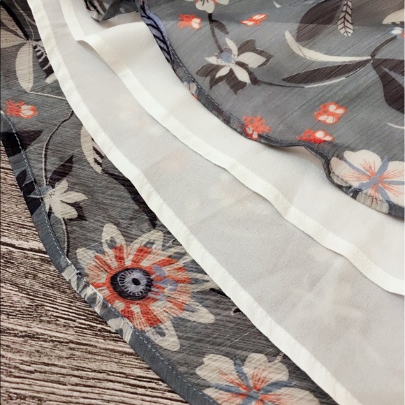 ♦️Lace Tie Floral Dress - Picture 7 of 8