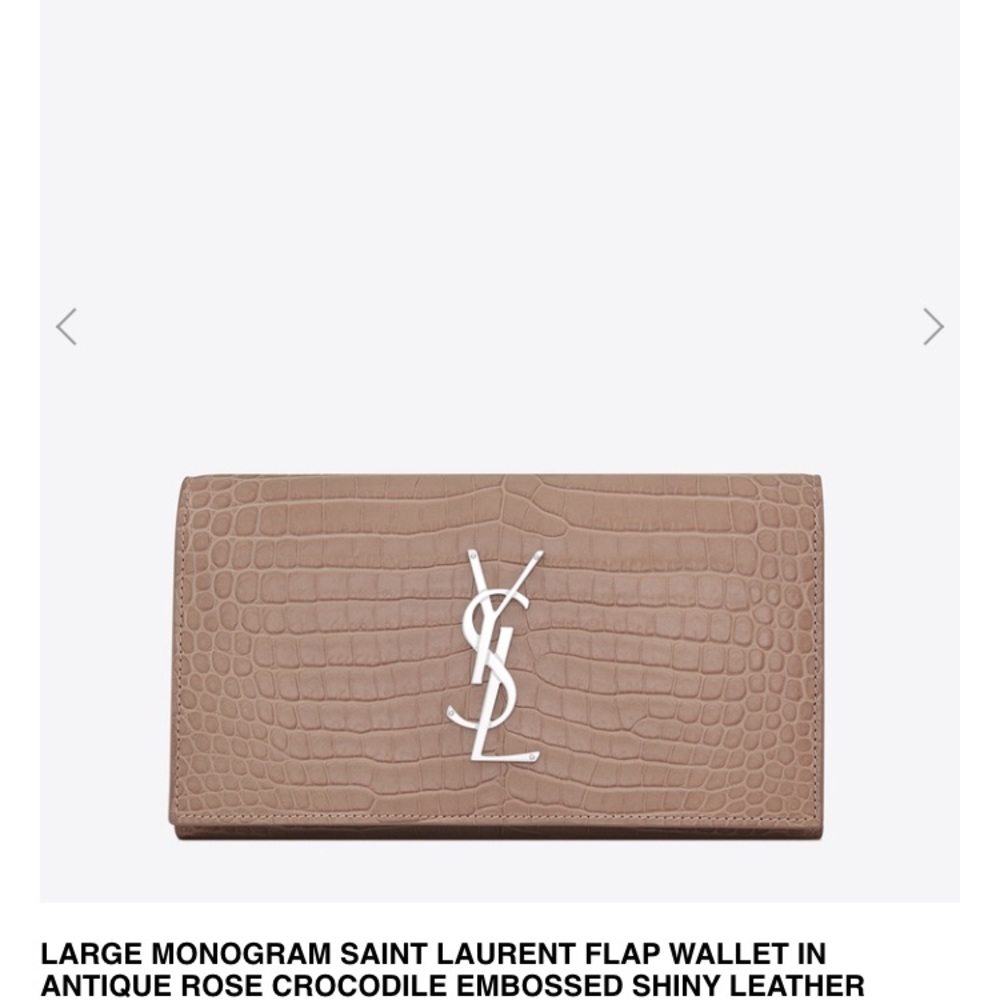 Ysl authentic never used new with box and card