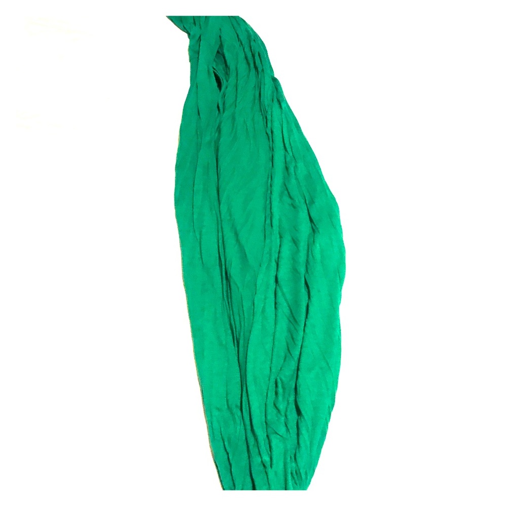 Green infinity scarf