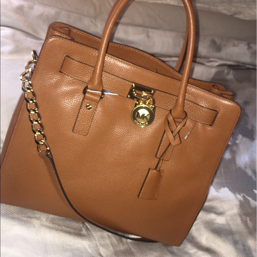 Michael Kors Large Leather Hamilton