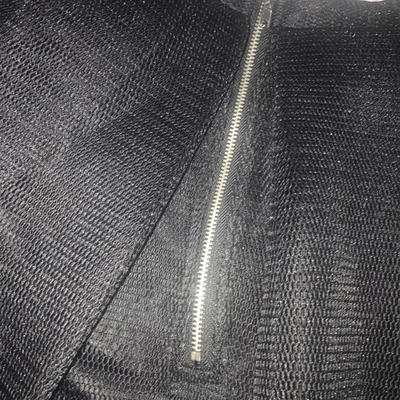 Mesh A-lined Midi Skirt - Picture 4 of 4