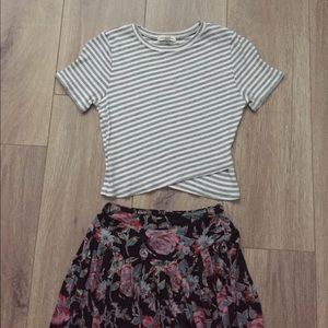 Silence and Noise Crop Top