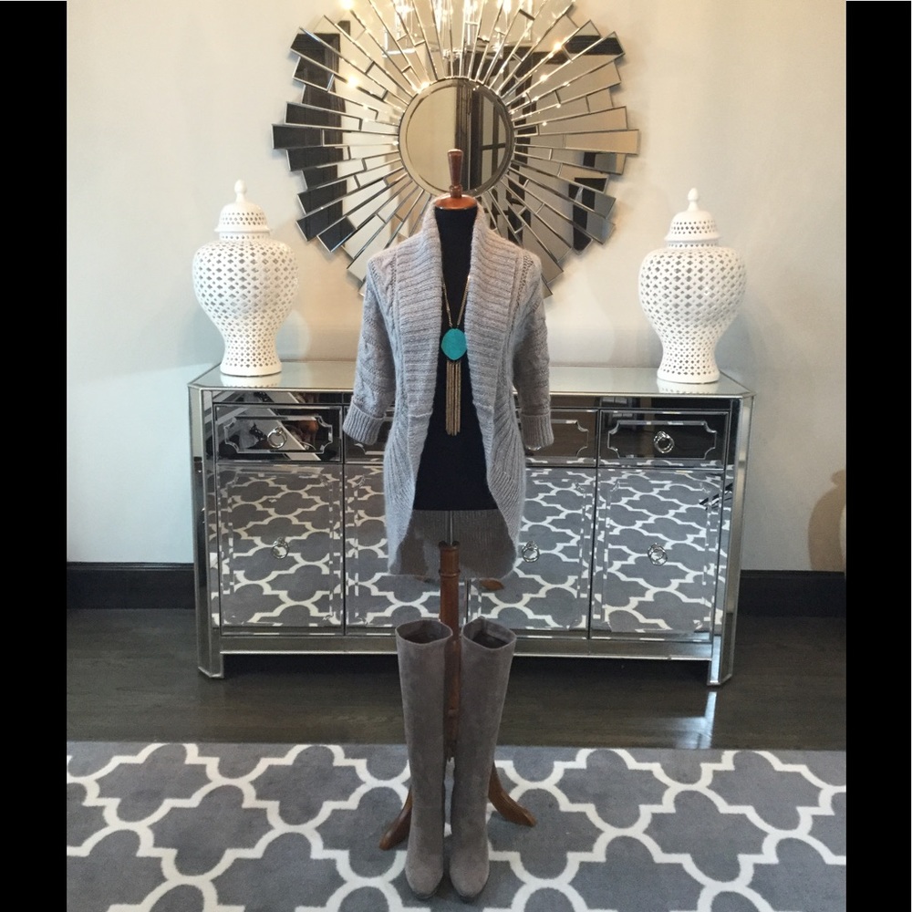 Drape Sweater Jacket