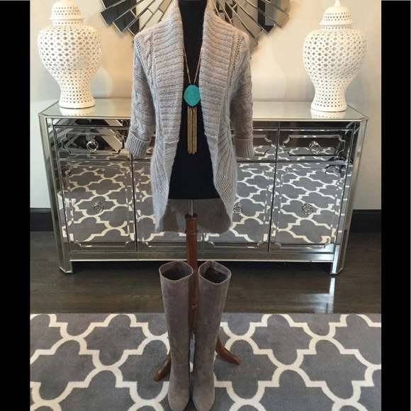 Drape Sweater Jacket - Picture 2 of 8