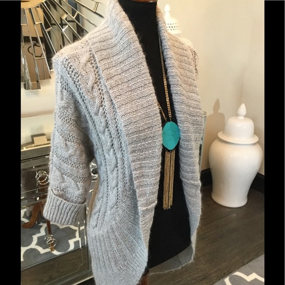 Drape Sweater Jacket - Picture 4 of 8