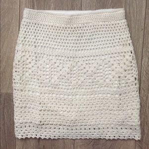 Pins & Needles Crochet Skirt