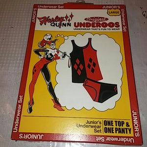Harley Quinn tank top and underwear set