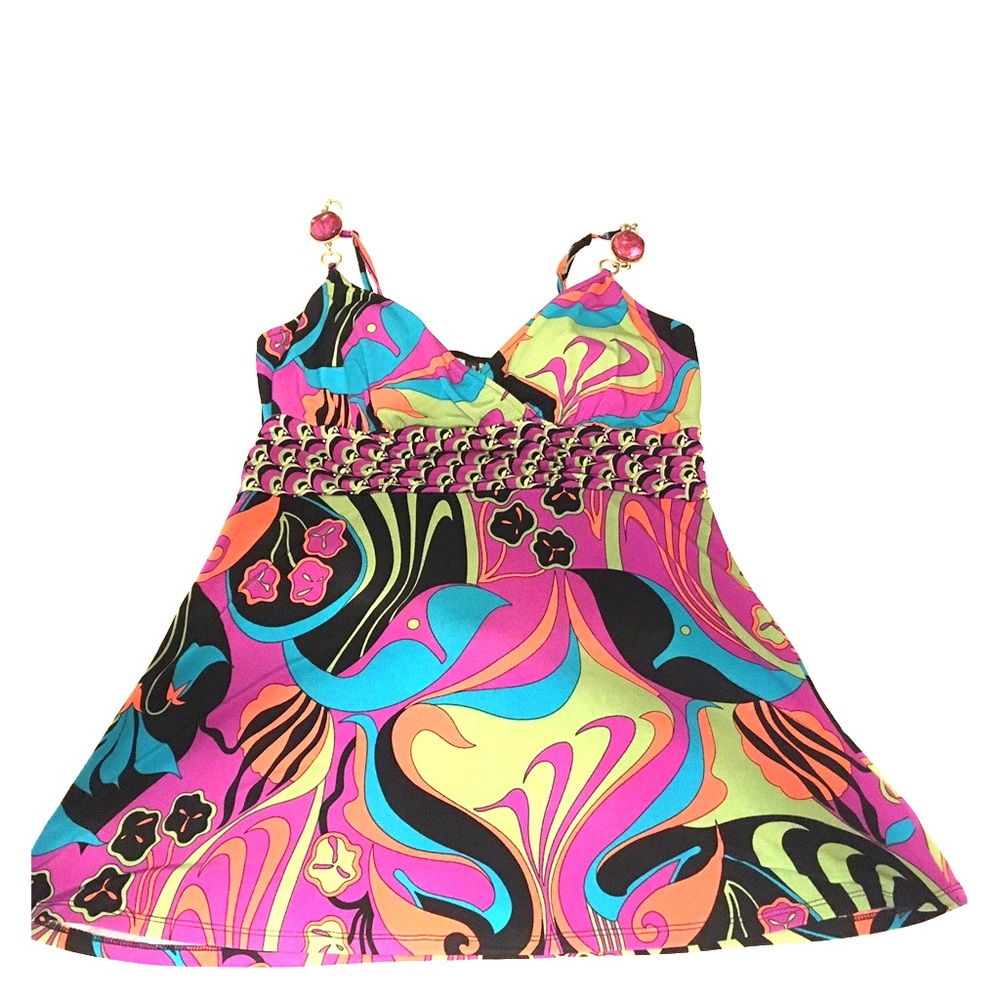 Bisou Bisou Multicolor Tank Top