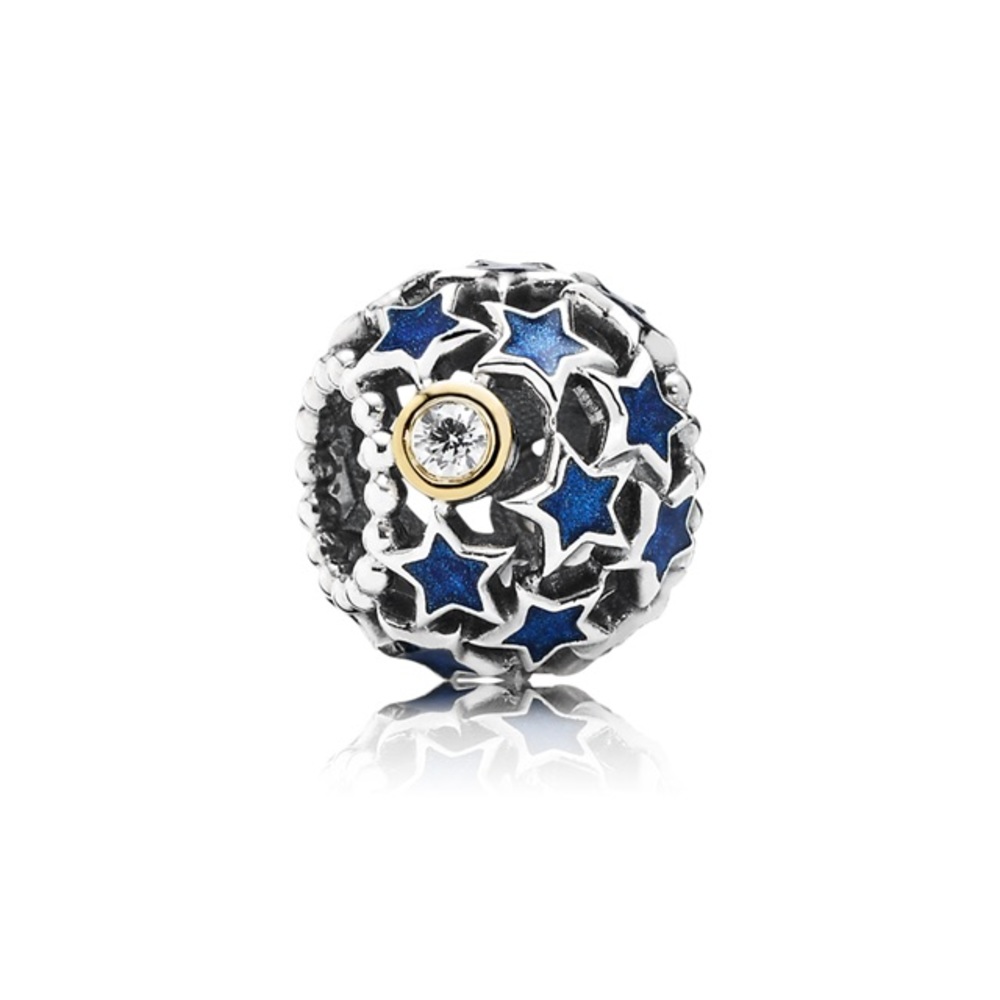 Night sky Pandora bead charm