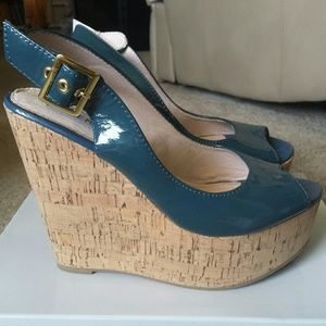 Steve Madden Peep Toe Wedges