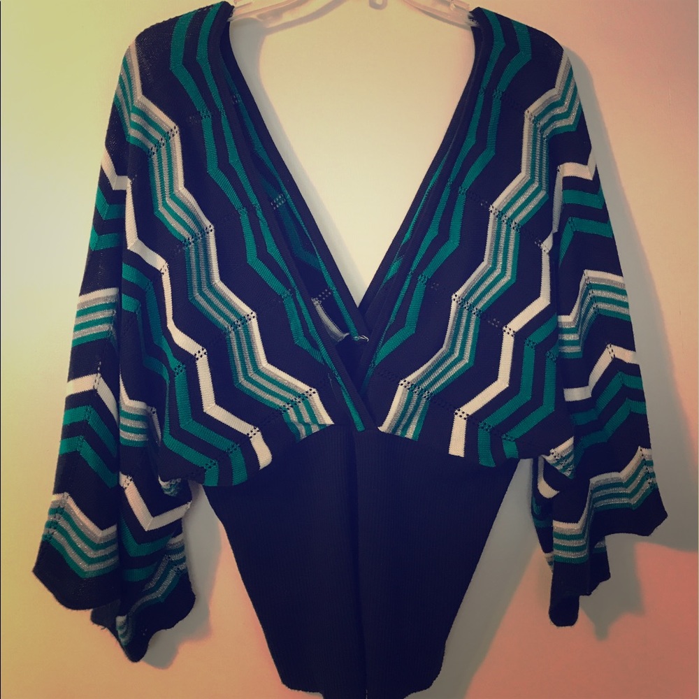 Bell sleeve top
