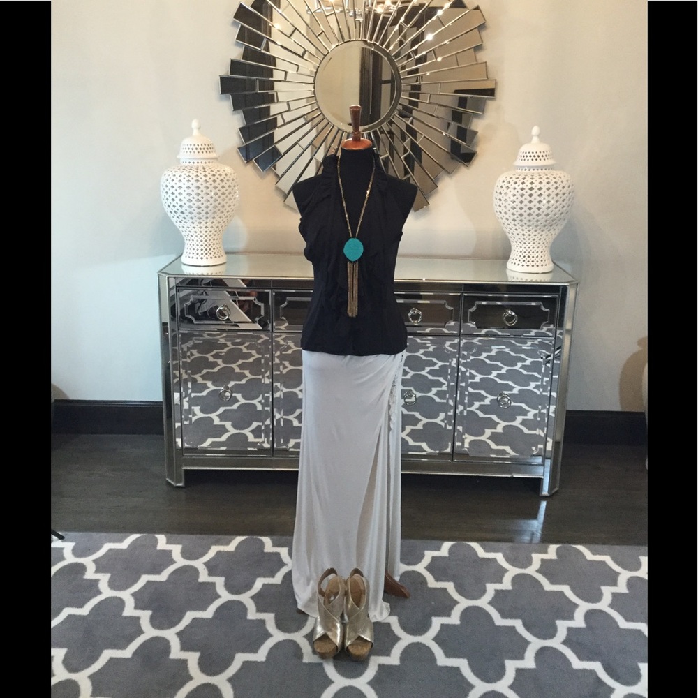 Marciano Ruffle Halter Top - Picture 4 of 8
