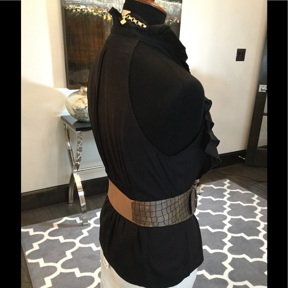 Marciano Ruffle Halter Top - Picture 6 of 8