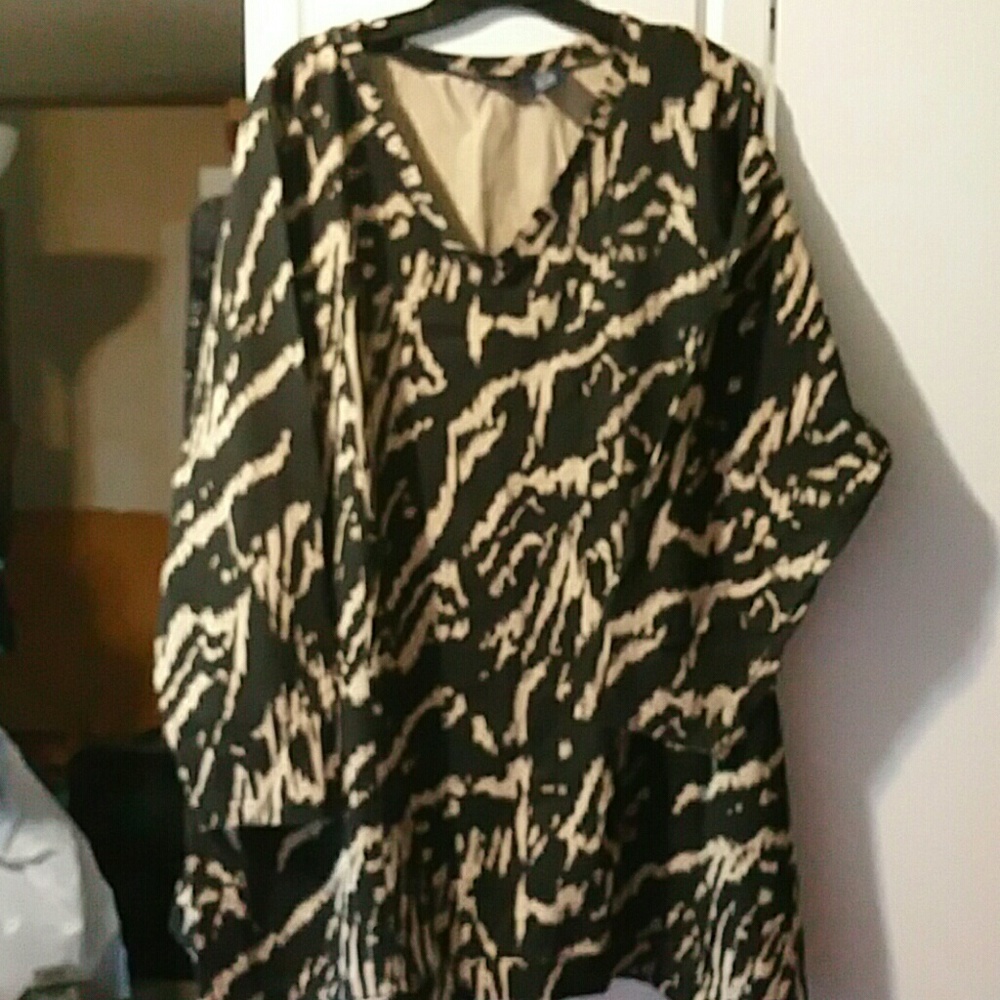 Sz 2X Denim 24/7 tunic