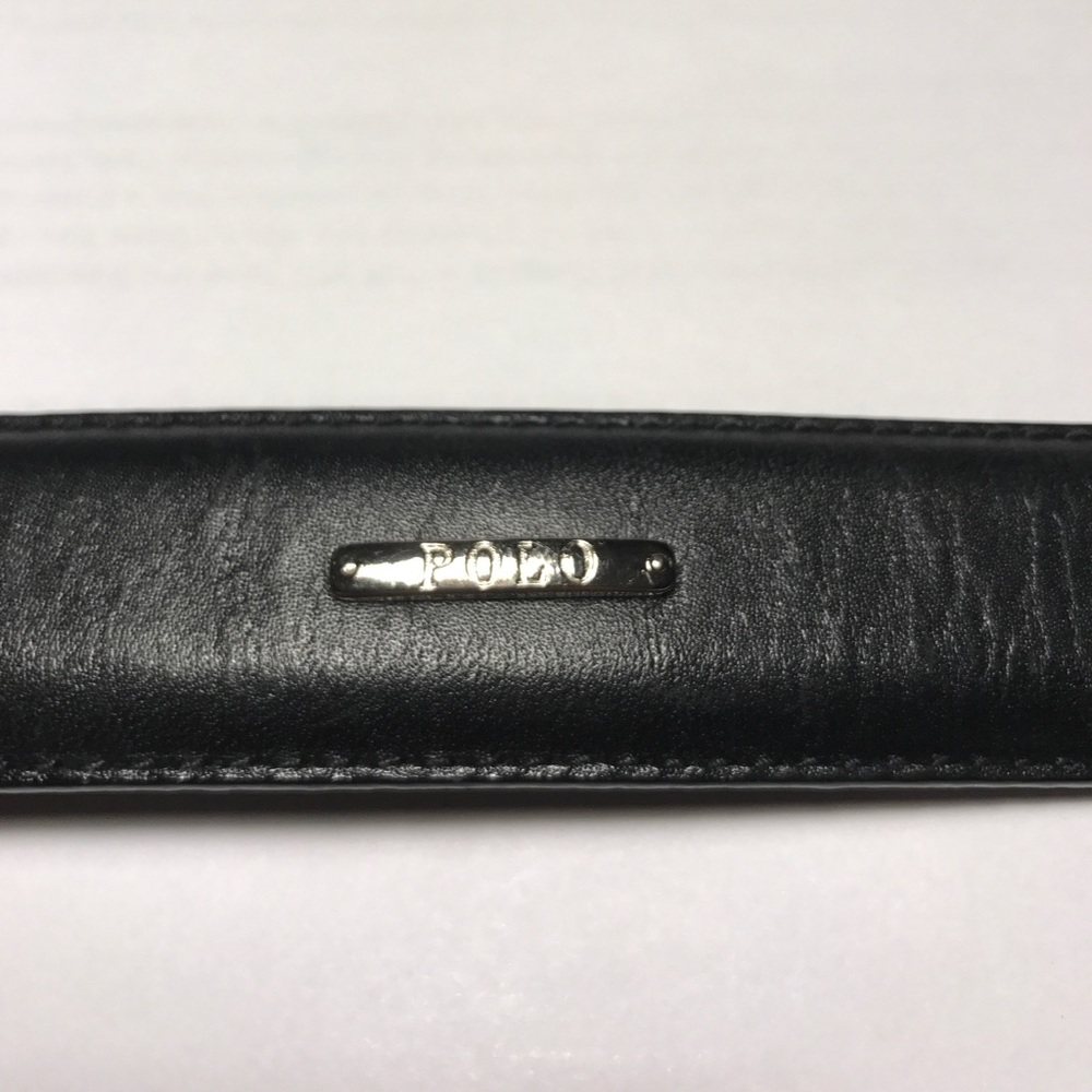 Black Polo Belt
