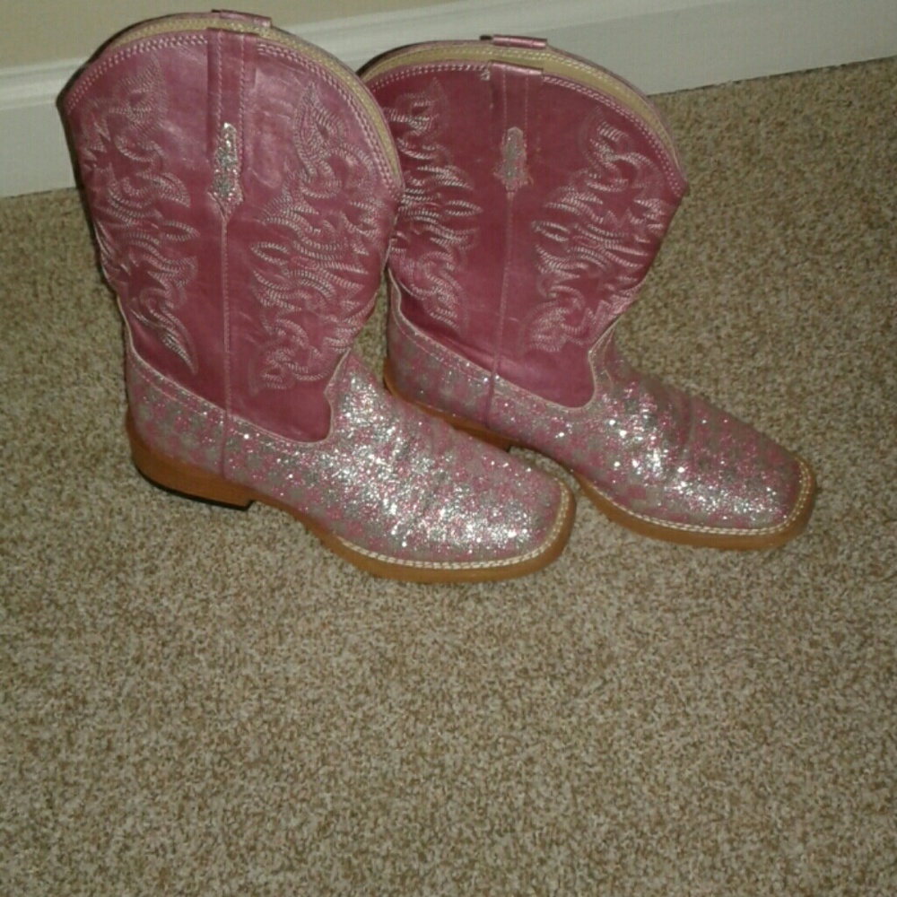 Roper glittery cowgirl boots