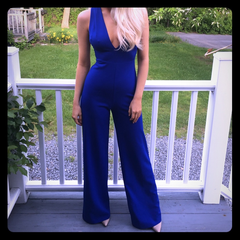 Gorgeous Royal Blue LULU'S Jumpsuit