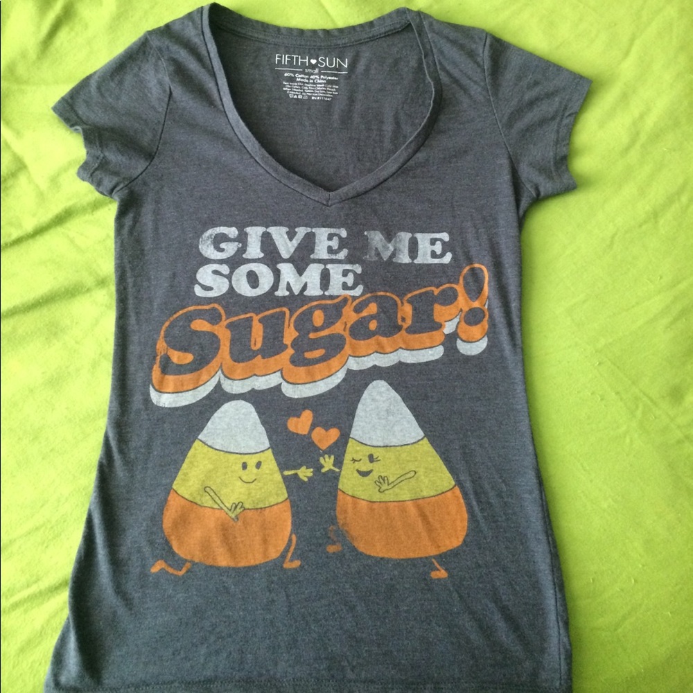 Candy corn t-shirt size small