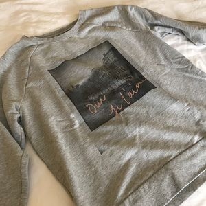 Banana Republic crewneck sweater.