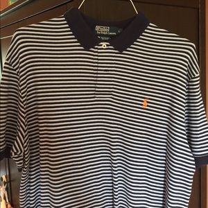 S/S Striped Polo