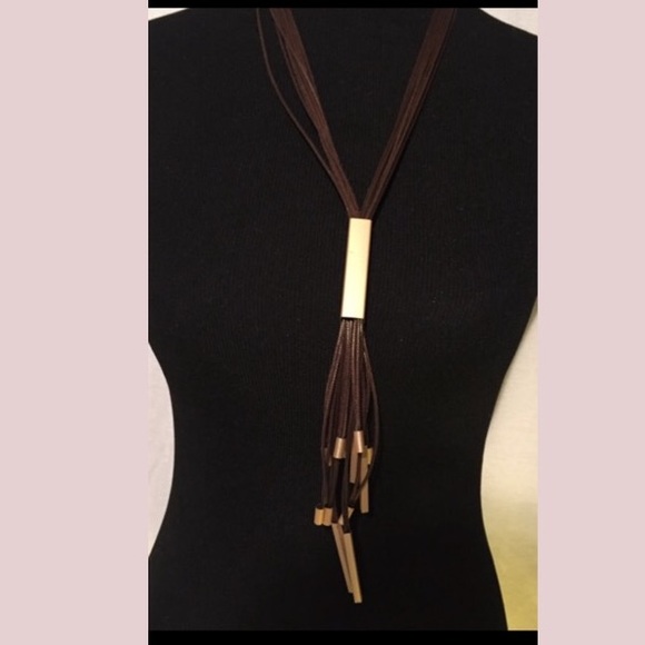 Jewelry - Multi Strand Fashion Necklace in Brown Jewelry - Multi Strand Fashion Necklace in Brown