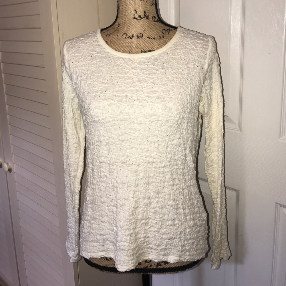 J. JILL LONG SLEEVE POPCORN 🍿 SHIRT