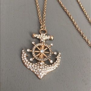 Long Studded Sailor necklace
