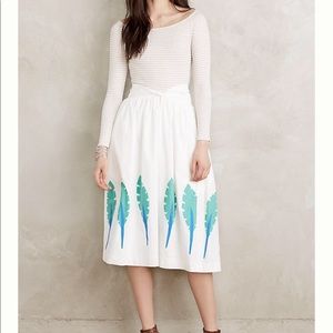 Royal Palm Skirt from Anthopologie