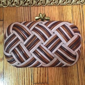 BOTTEGA VENETA BROWN CLUTCH authentic 💯