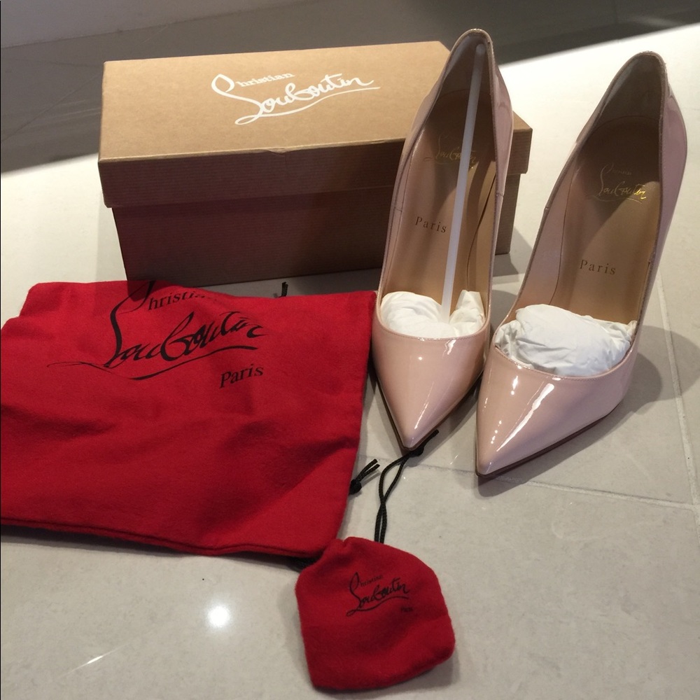 Christian louboutin SO Kate 120 patent ballerina