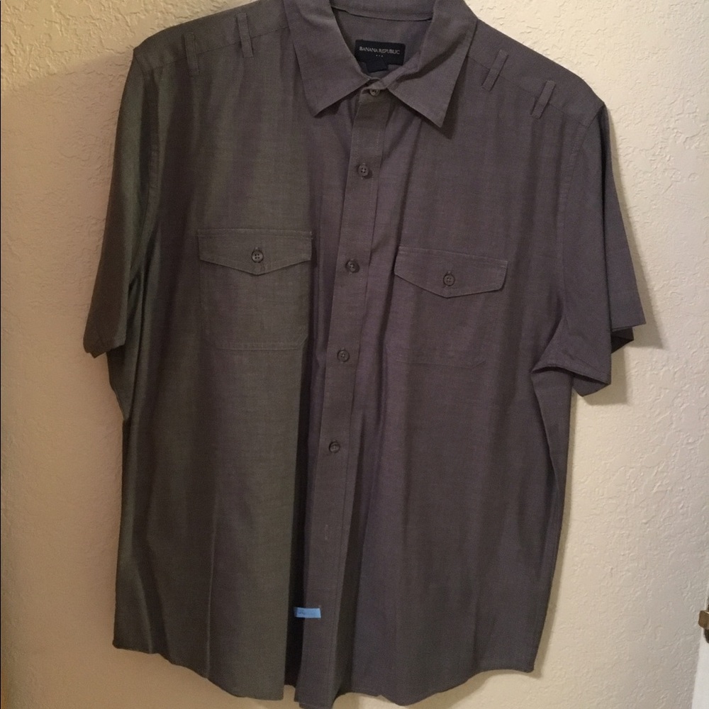Men's banana republic button up