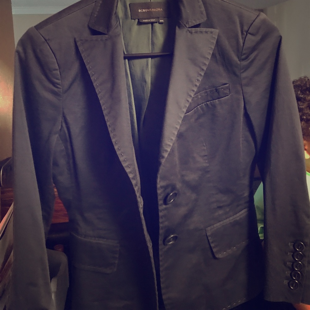 Navy blue blazer