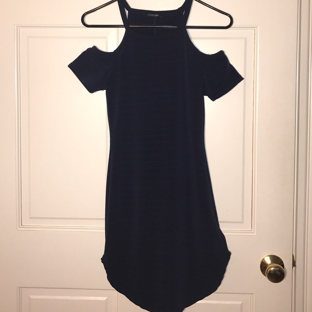Navy blue dress