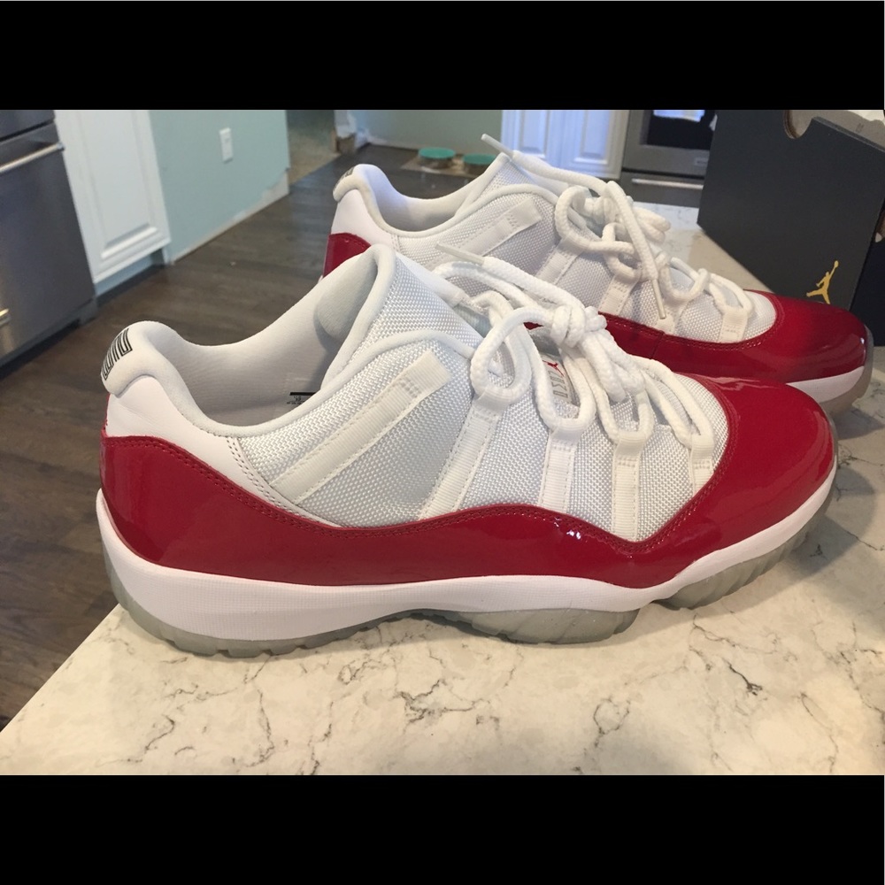 DS. Jordan Cherry 11s. Low top. Size 13.